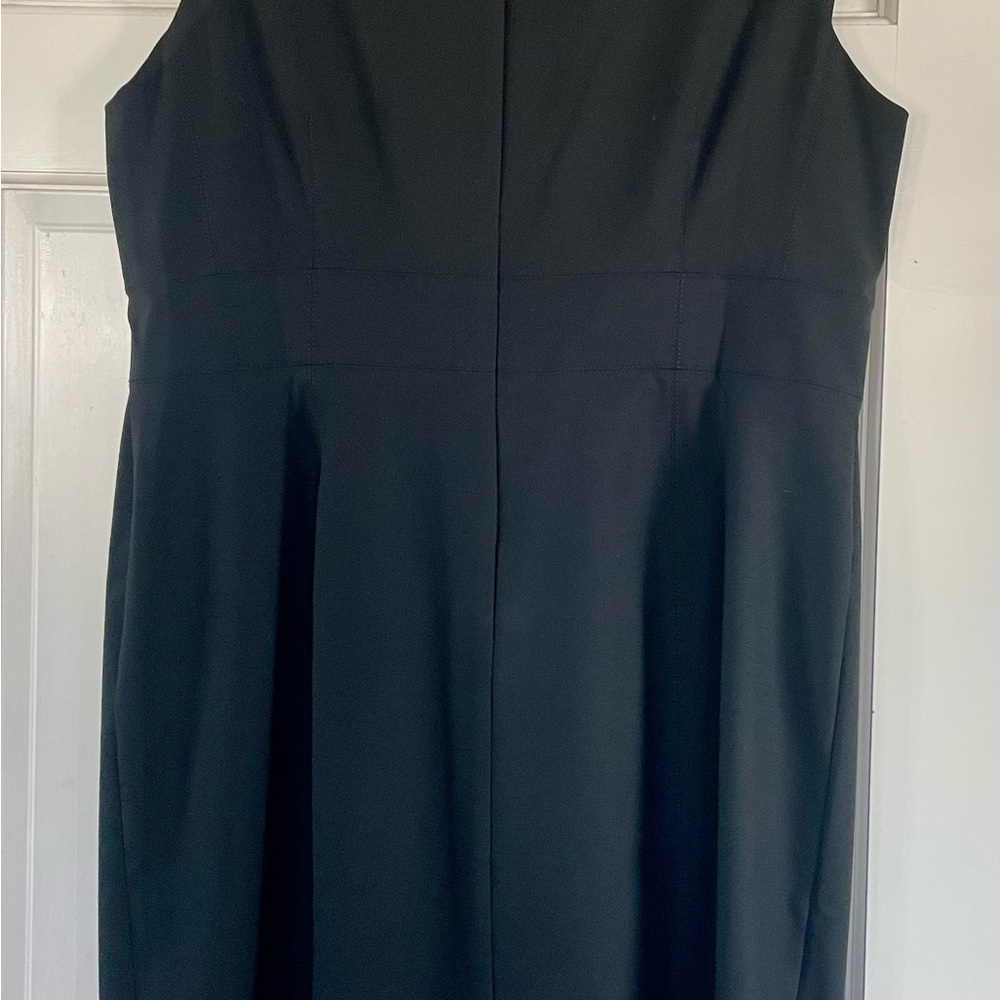 Ann Taylor Black Midi Sheath Dress - Picture 4 of 5